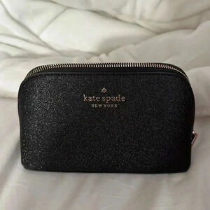 Kate Spade Tinsel Glitter Fabric Small Co Black